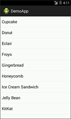 Android-List-View-Tutorial-screen-source-code