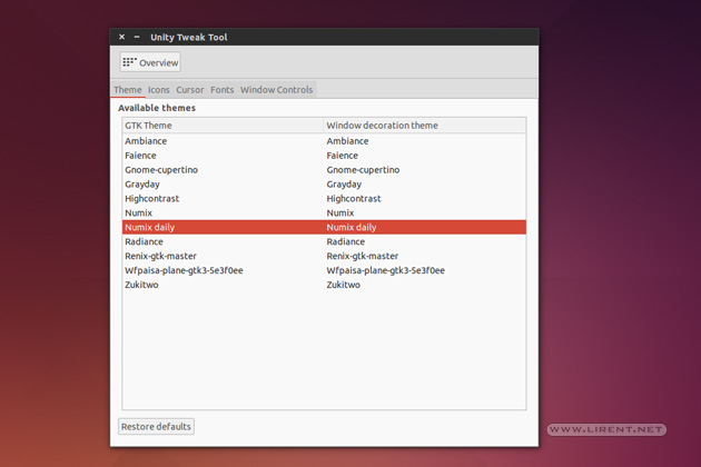 ubuntu-themes-tweak-tool